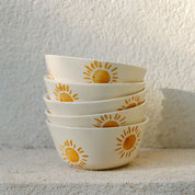 Bol en céramique - Soleil