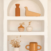 Soliflore en céramique Mediterranea - Blanc - Oustao