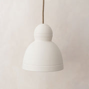 Suspension en céramique Marius - Blanc - Oustao