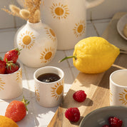 Tasse à espresso en céramique - Soleil - Oustao