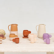 Tasse en céramique Ambre - Poudré - Oustao