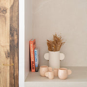 Tasse en céramique Ambre - Poudré - Oustao