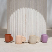 Tasse en céramique Ambre - Poudré - Oustao