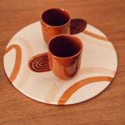 Tasse en céramique Ambre - Terracotta - Oustao