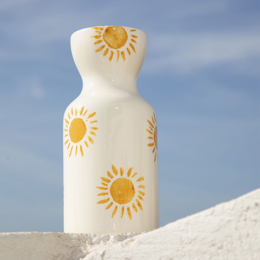 Totem en céramique Mediterranea - Soleil - Oustao