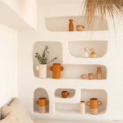 Vase en céramique Ambre - Terracotta - Oustao