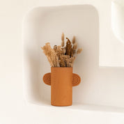 Vase en céramique Ambre - Terracotta - Oustao