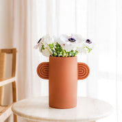 Vase en céramique Ambre - Terracotta - Oustao