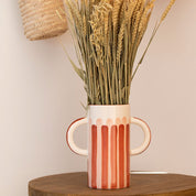 Vase en céramique Mediterranea - Rayures - Oustao