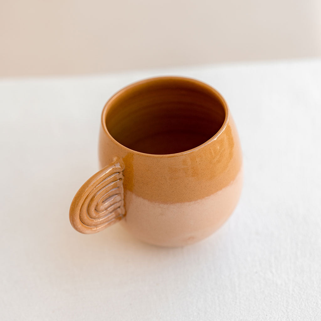 Mug en céramique Ambre - Bicolore