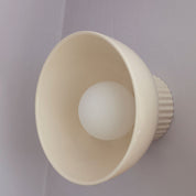 Applique en céramique Coupo - Blanc crème