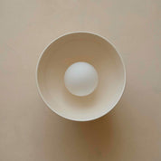 Applique en céramique Coupo - Blanc crème