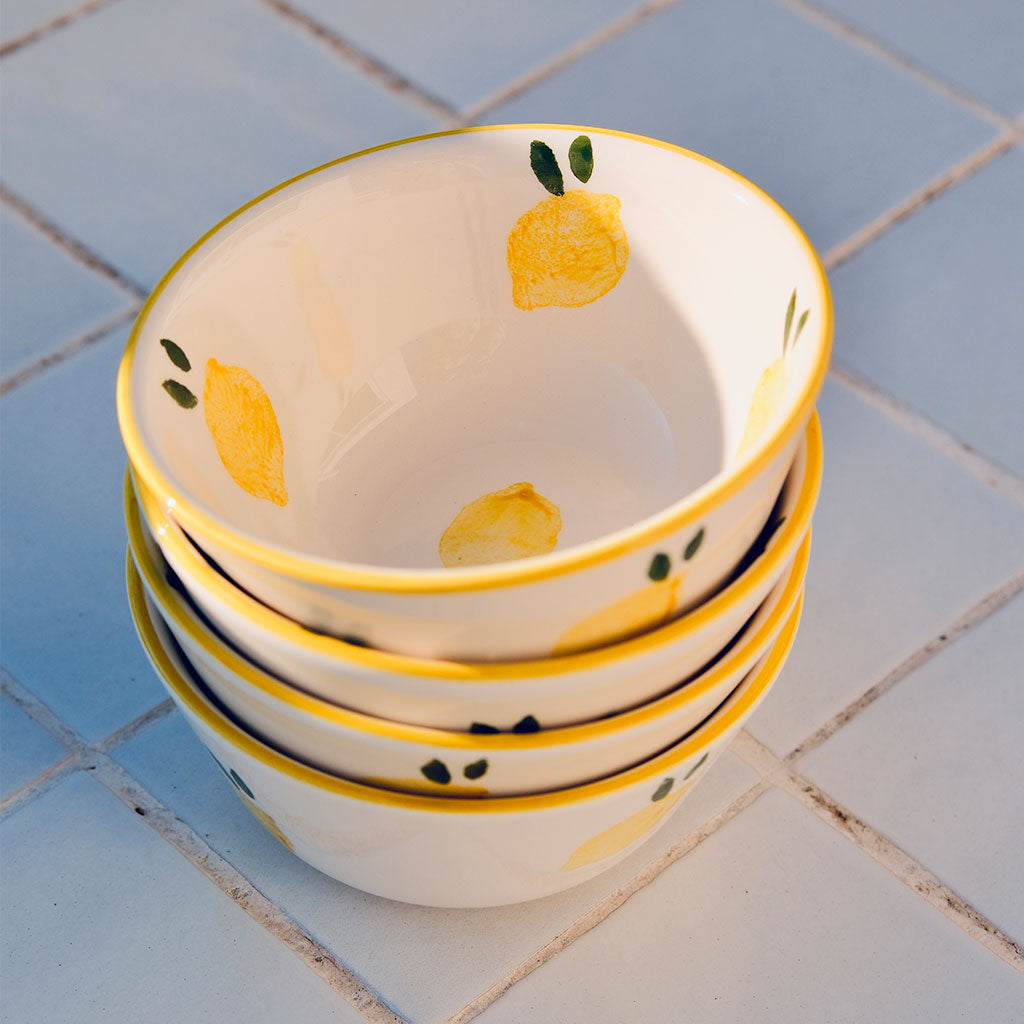 Bol en céramique - Citron