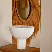 Lampe en céramique Coupo - Blanc