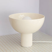 Lampe en céramique Coupo - Blanc