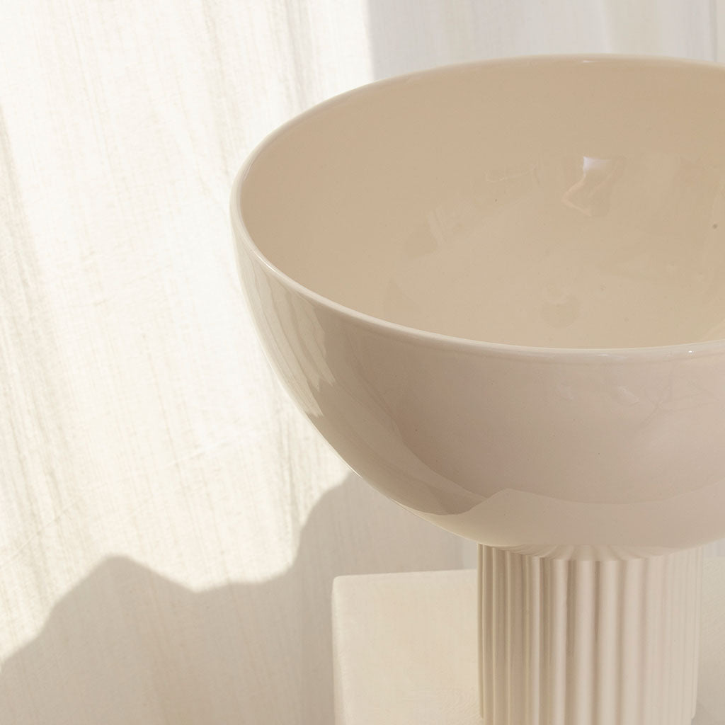 Lampe en céramique Coupo - Blanc