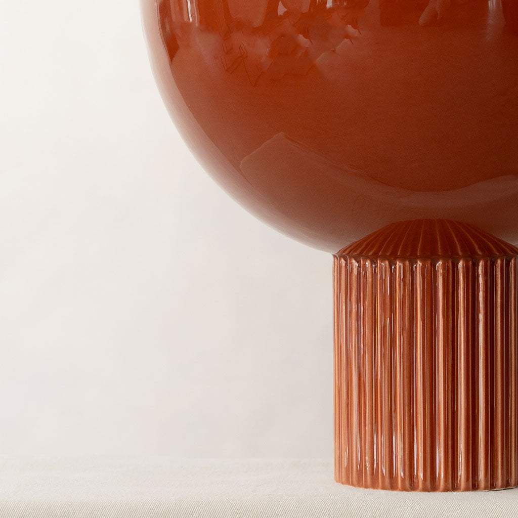 Lampe en céramique Coupo - Terracotta