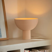 Lampe en céramique Coupo - Poudré mat