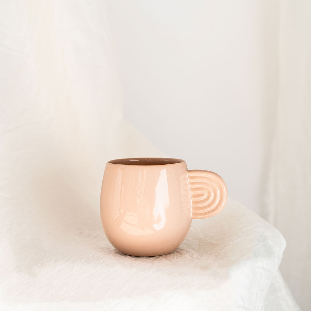 Mug en céramique Ambre - Poudré