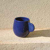 Mug en céramique Ambre - Bleu