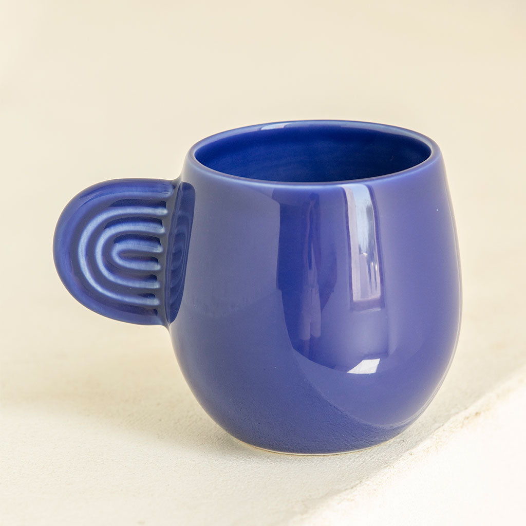 Mug en céramique Ambre - Bleu