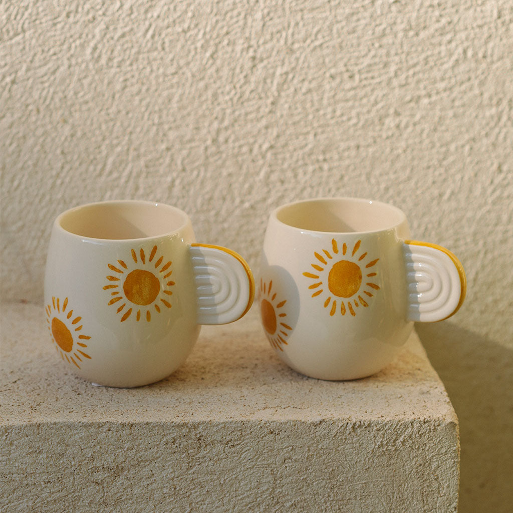 Mug en céramique Ambre - Soleil