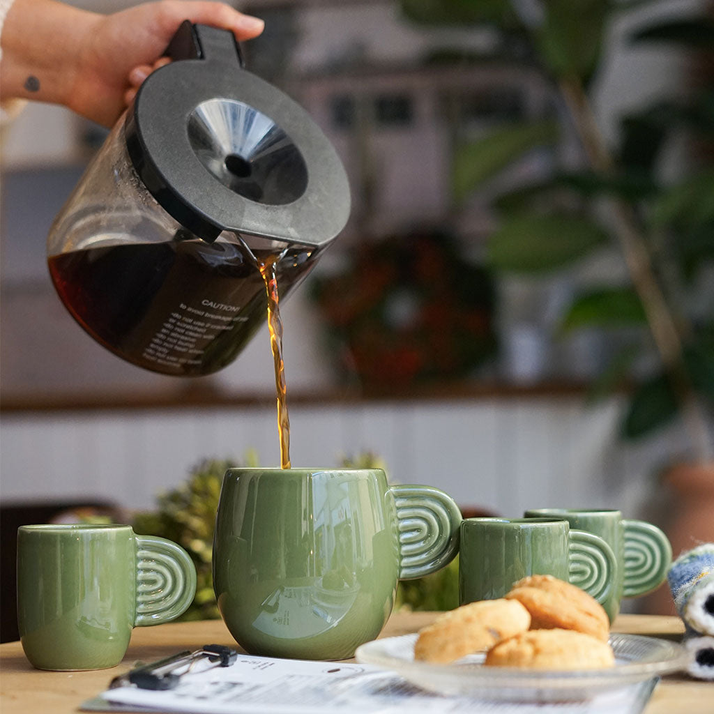 Mug en céramique Ambre - Vert