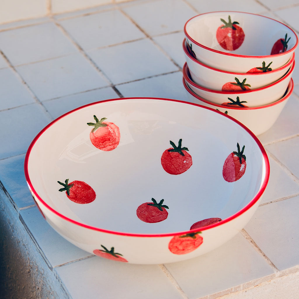 Saladier en céramique - Tomate