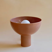 Lampe en céramique Coupo - Mocha Mousse