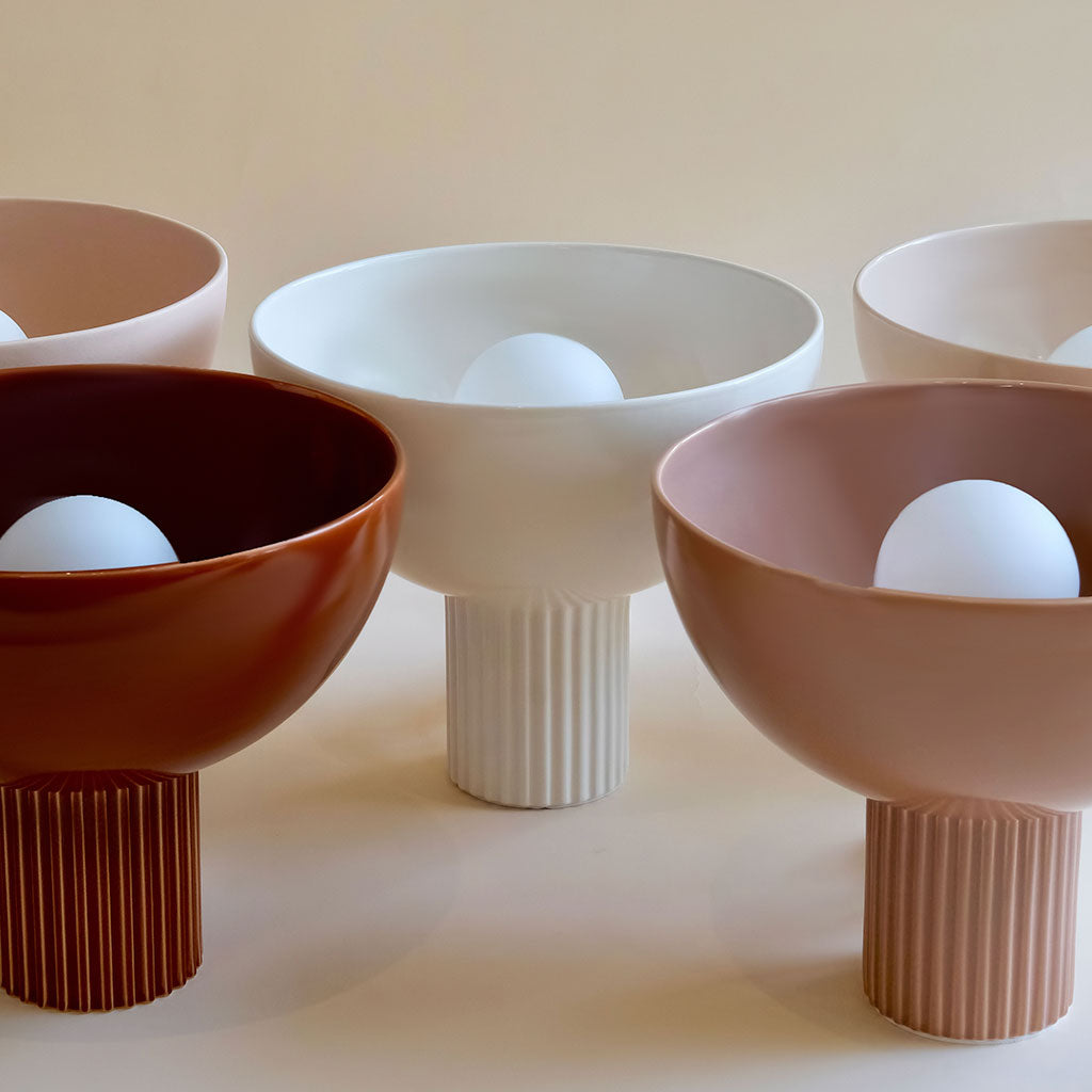 Lampe en céramique Coupo - Blanc