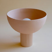 Lampe en céramique Coupo - Poudré mat