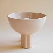 Lampe en céramique Coupo - Poudré brillant