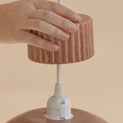 Suspension en céramique Coupo - Mocha mousse