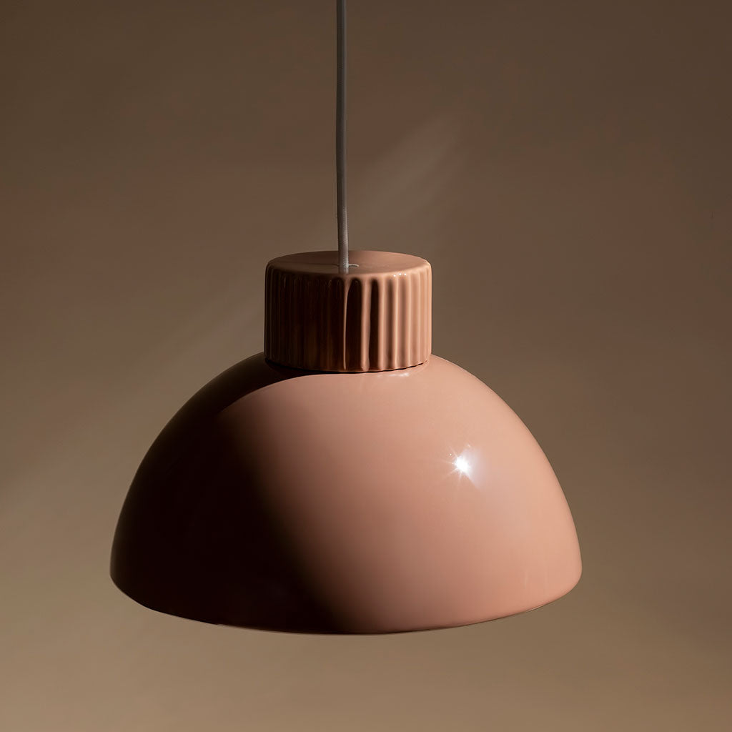 Suspension en céramique Coupo - Mocha mousse