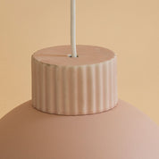 Suspension en céramique Coupo - Poudré mat