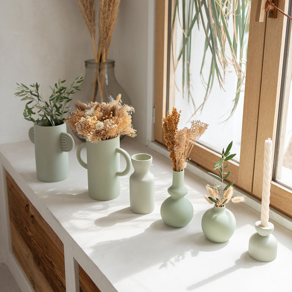 Vase en céramique Ambre - Vert