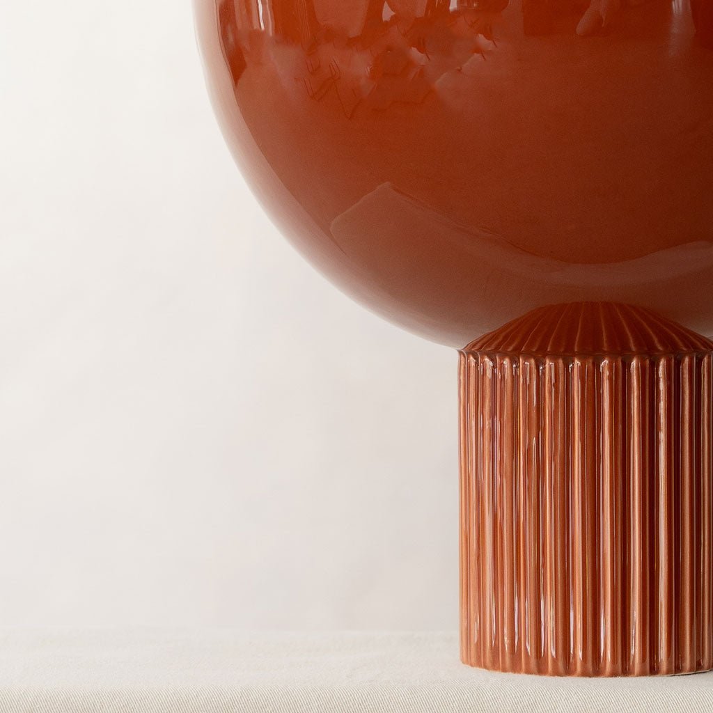 Lampe en céramique Coupo - Terracotta (Prototype) - Oustao