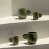 Mug en céramique Ambre - Vert - Oustao