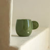 Mug en céramique Ambre - Vert - Oustao