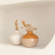 Soliflore en céramique Mediterranea - Bicolore (Prototype) - Oustao