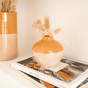 Soliflore en céramique Mediterranea - Bicolore (Prototype) - Oustao