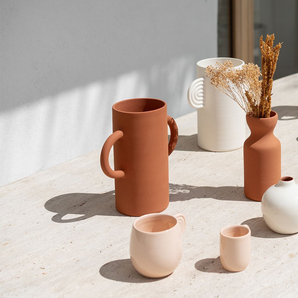 Vase en céramique Mediterranea - Terracotta - Oustao