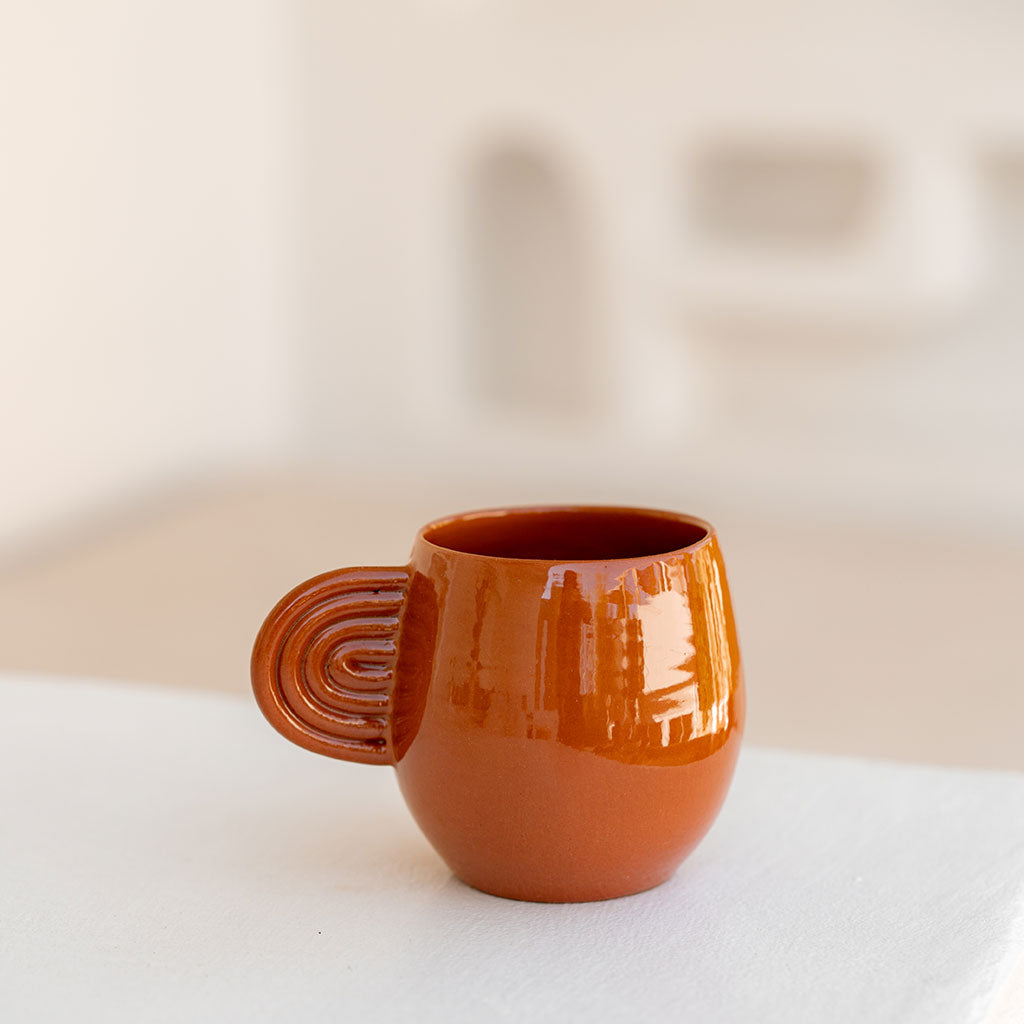Mug en céramique Ambre - Terracotta